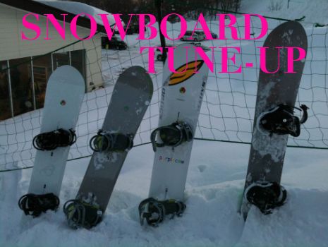 snowboard tune-up